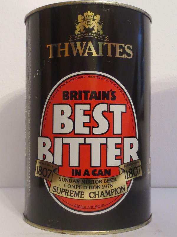 THWAITES BRITAIN´S BEST BITTER (222cl)