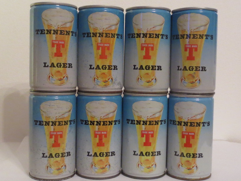 TENNENT´S LAGER complete set 20 cans (CS) (33cl)