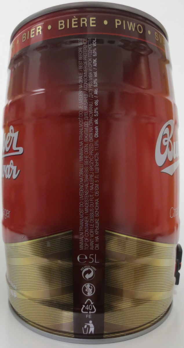 Budweiser Budvar Czech Imported Lager 