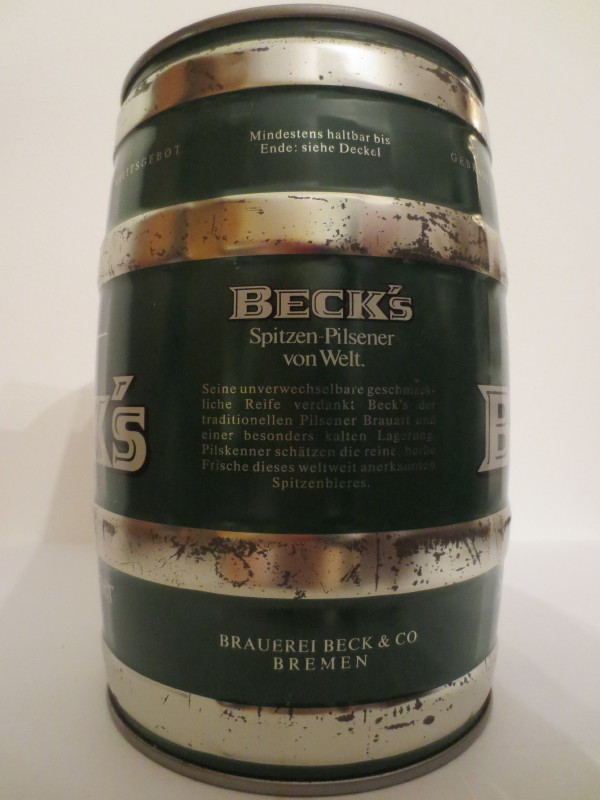 BECK´S Spitzen-Pilsener von Welt (Německo)