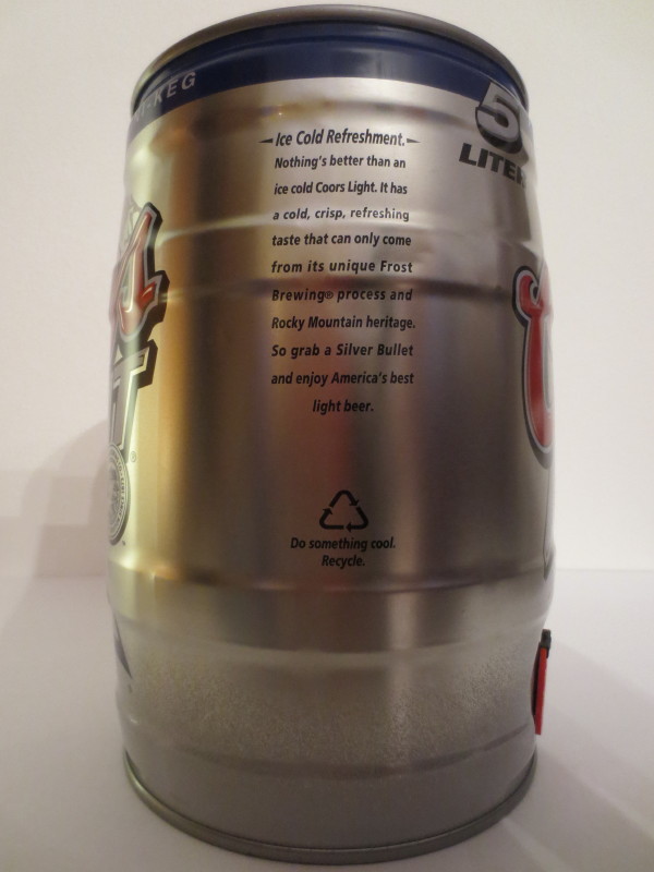 Coors LIGHT LA BALA DE PLATA 