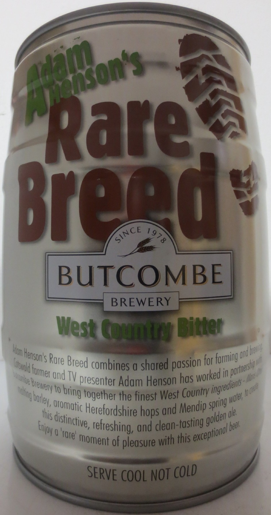 BUTCOME BREWERY West Country Bitter (5L) Nr.1