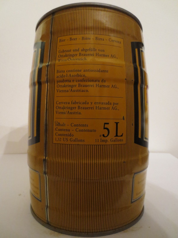 Ottakringer GOLD FASSL VIENNA BEER IMPORTED