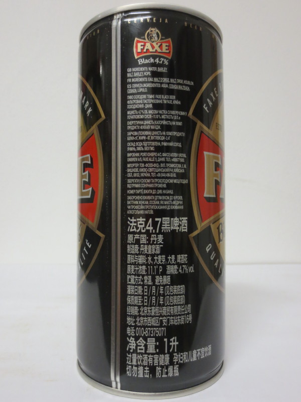 FAXE Black 4,7% (100cl) (B/O)