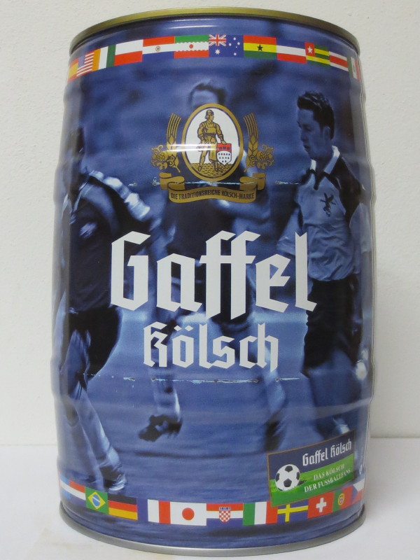 Gaffel kölsch football (year 2006) (5L) Nr.1