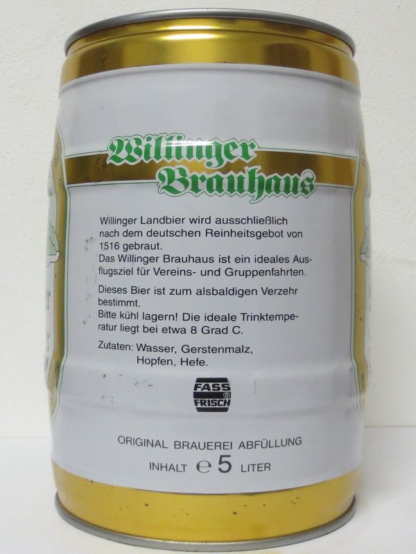 WILLINGER BRAUHAUS Willinger Landbier