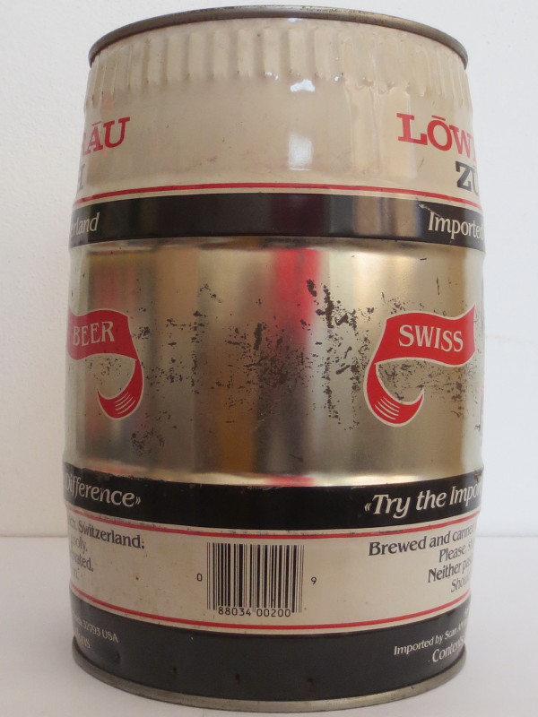 LÖWENBRÄU ZURÜCH Imported from Switzerland (Switzerland) Nr.1