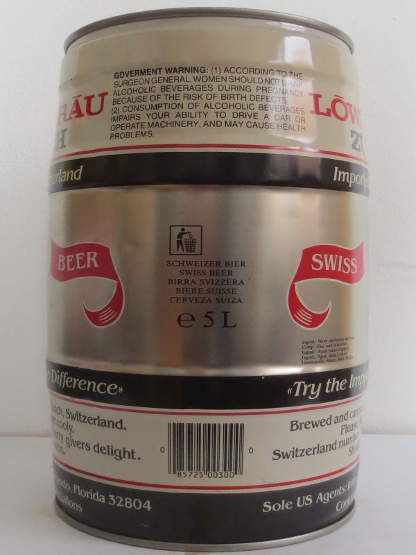 LÖWENBRÄU ZURÜCH Imported from Switzerland (Switzerland) Nr.4