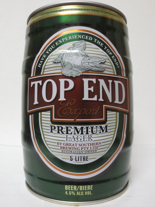 TOP END Export PREMIUM LAGER