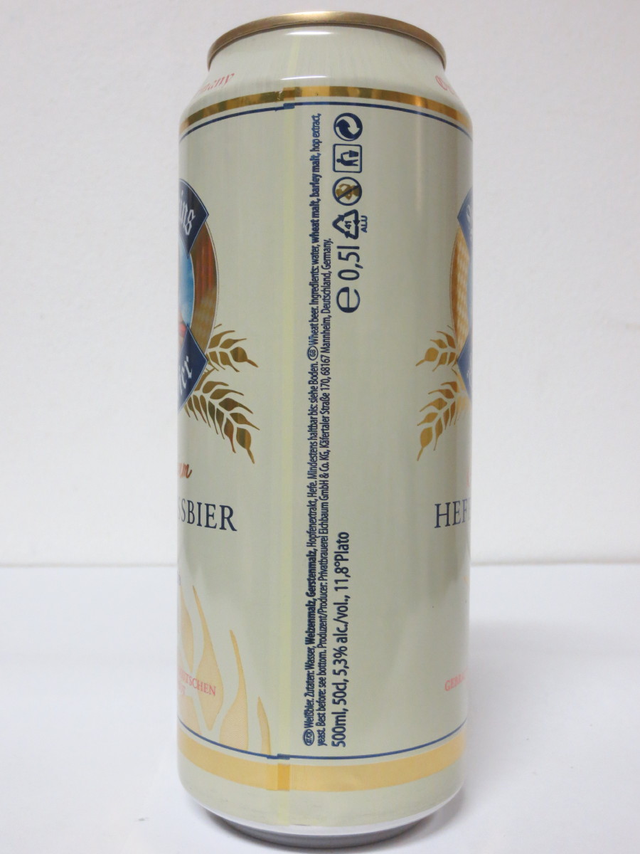 Valentins Weissbier Premium HEFEWEISSBER NATURTRÜB (50cl) (B/O) Nr.1 