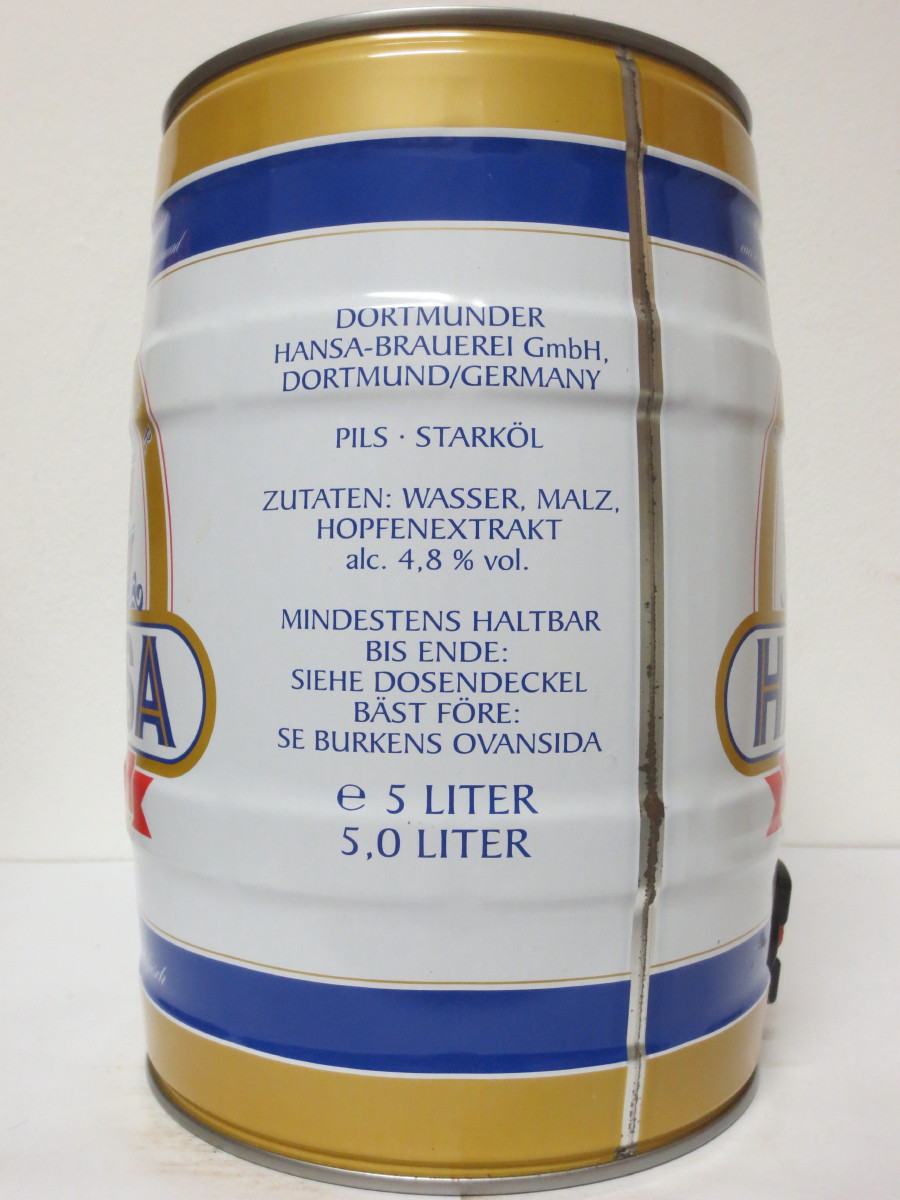DORTMUNDER HANSA PILS SEIT 1902 (for REWE market)