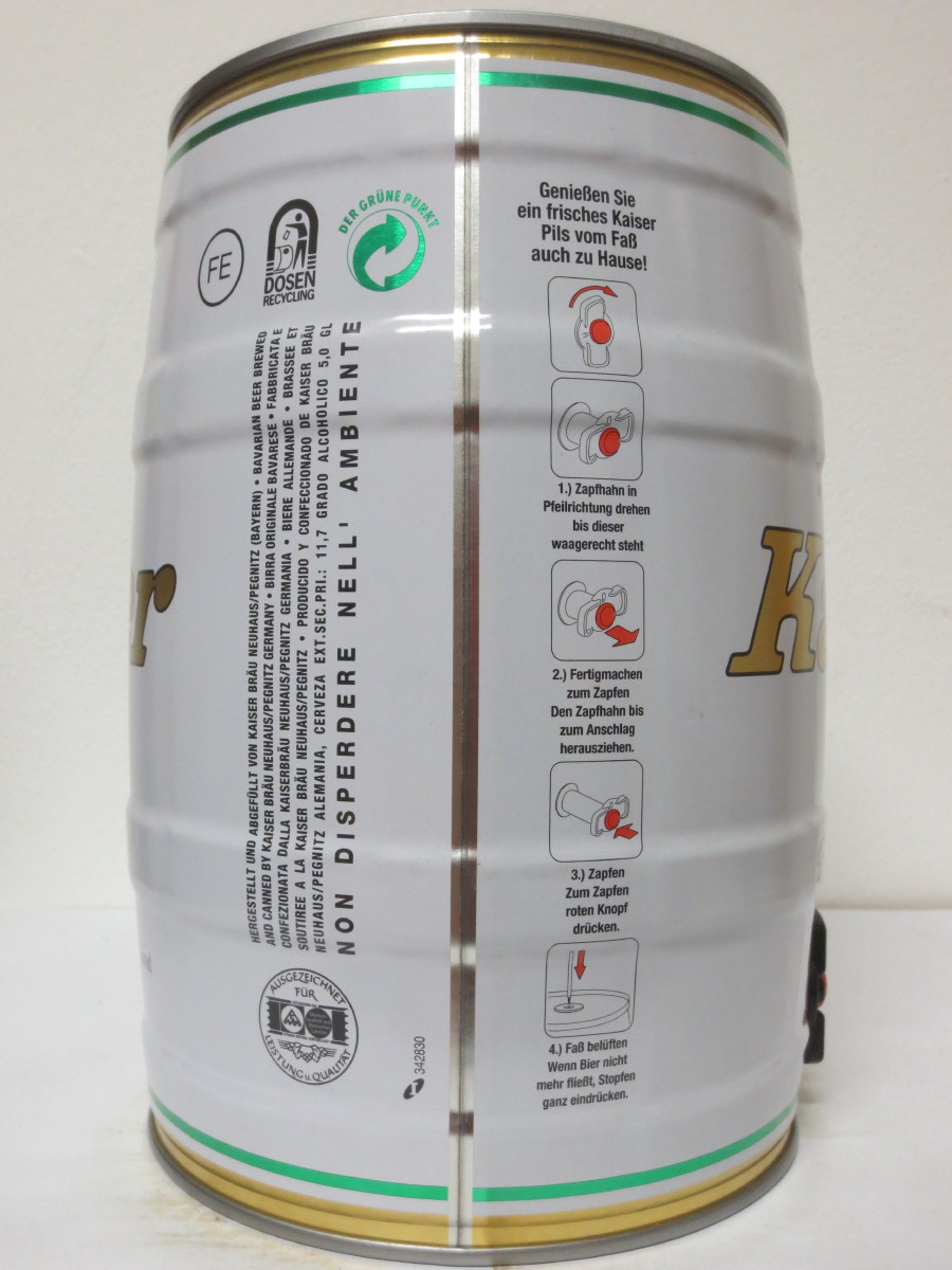 Kaiser Pils Premium-Klasse NEU!