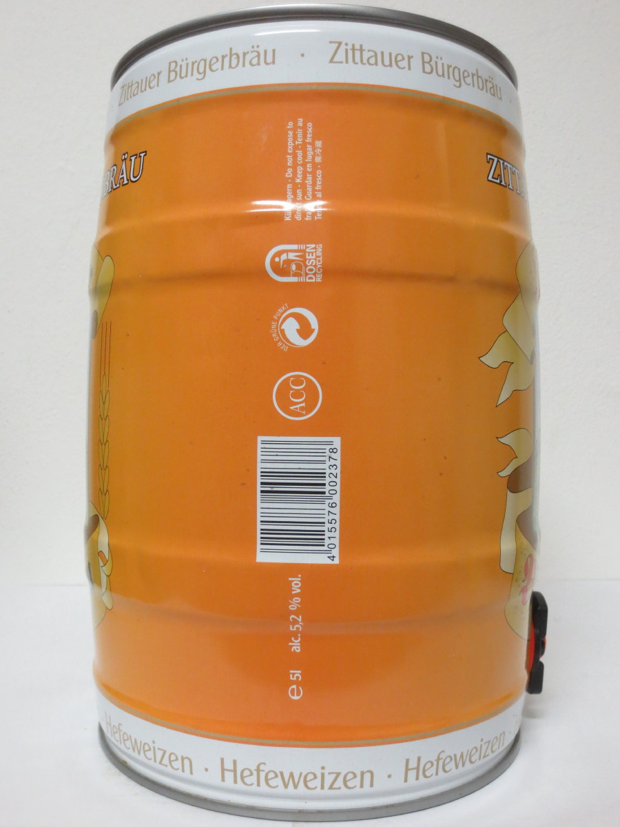 ZITTAER BÜRGERBRÄU HEFEWEIZEN 