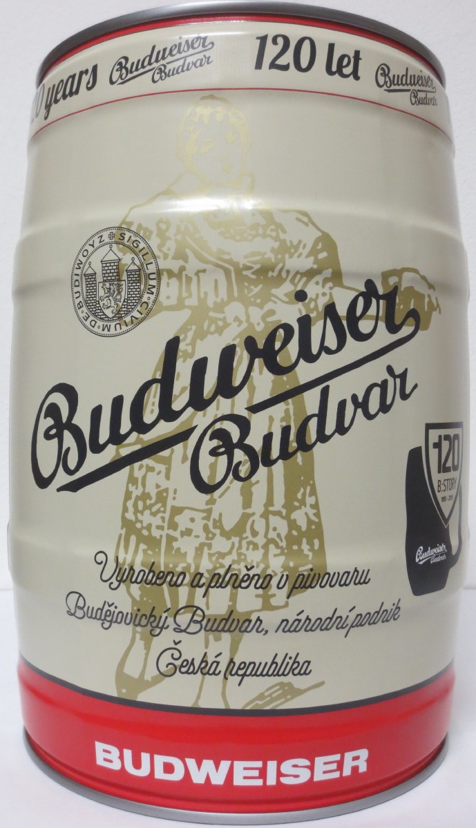 Budweiser Budvar 120 let 