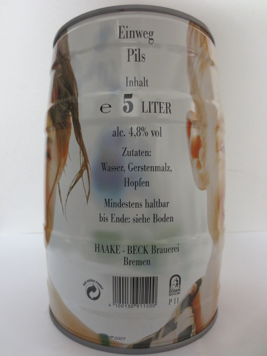 HAAKE BECK Pils Der Kuss des Nordes