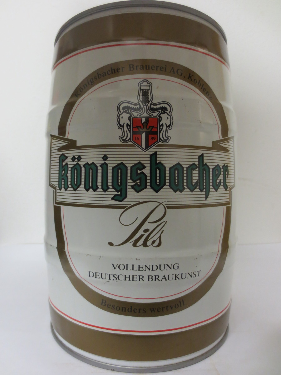 königsbacger Pils VOLLENDUNG DEUTSCHER BRAUKUNST