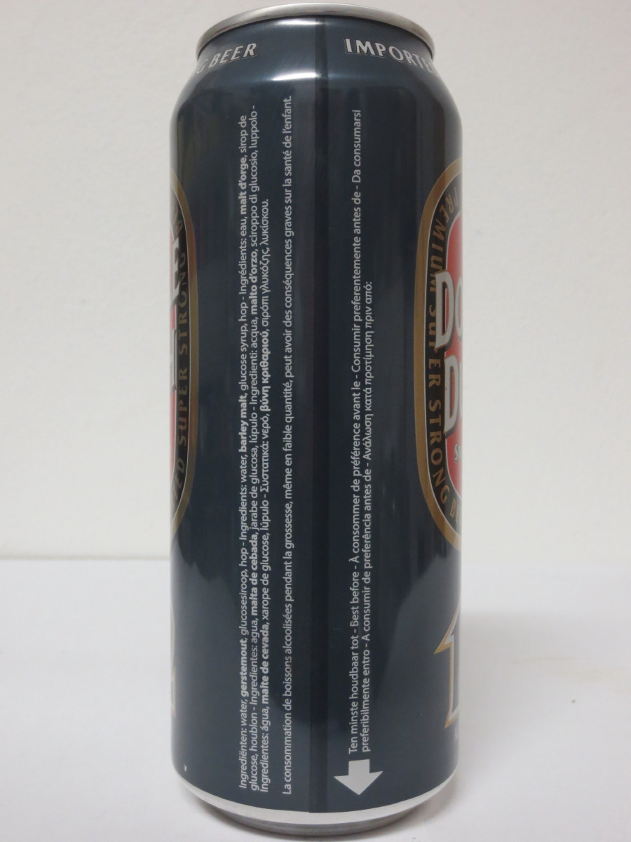 DOUBLE DUTCH SUPER STRONG BEER 12 (50cl) (B/O)