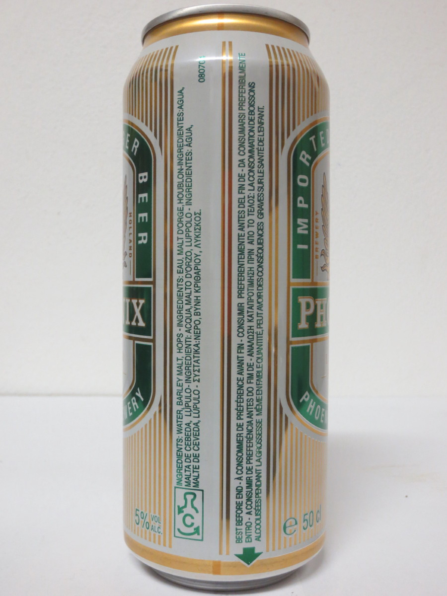 PHOENIX LAGER BEER (50cl) (B/O)