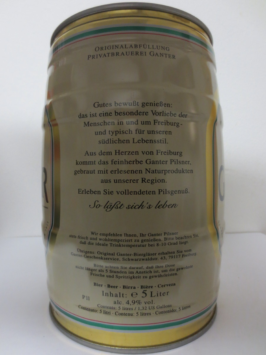 GANTER Pilsner Premium herb 