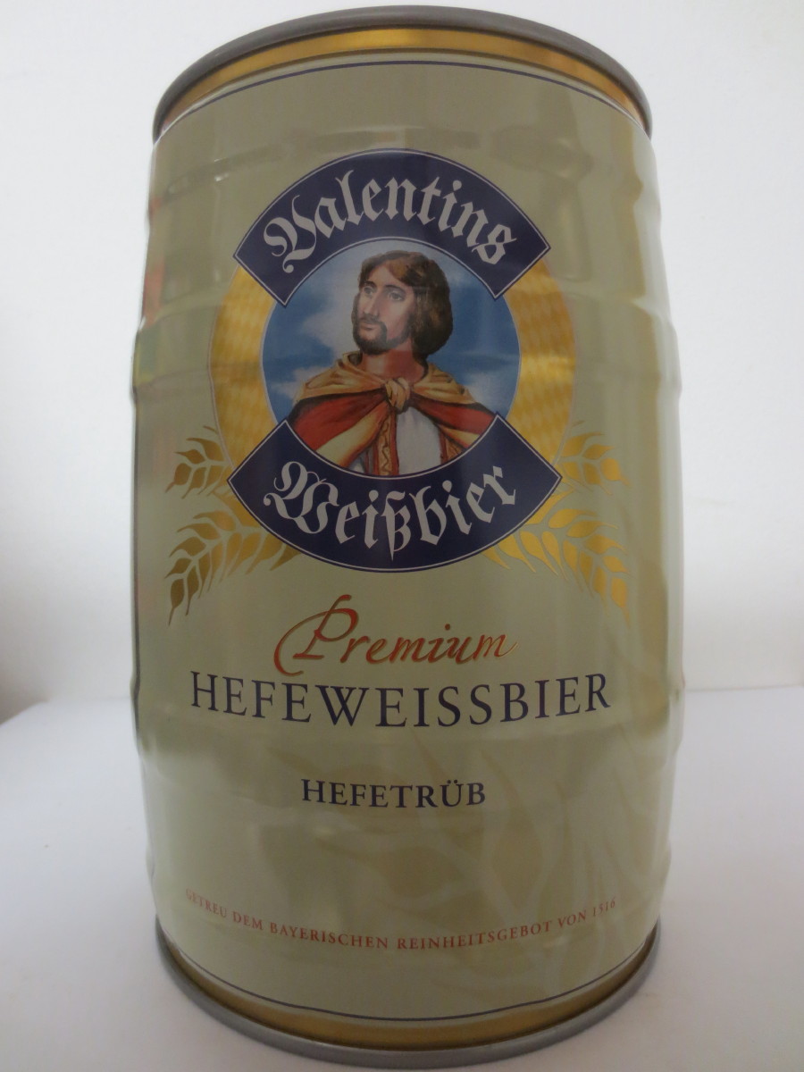 Valentins Weissbier Premium HEFEWEISSBIER NATURTRÜB