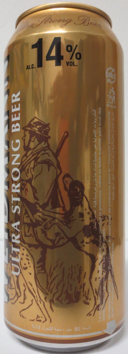 WEIDMANN ULTRA STRONG BEER 14% (50cl)