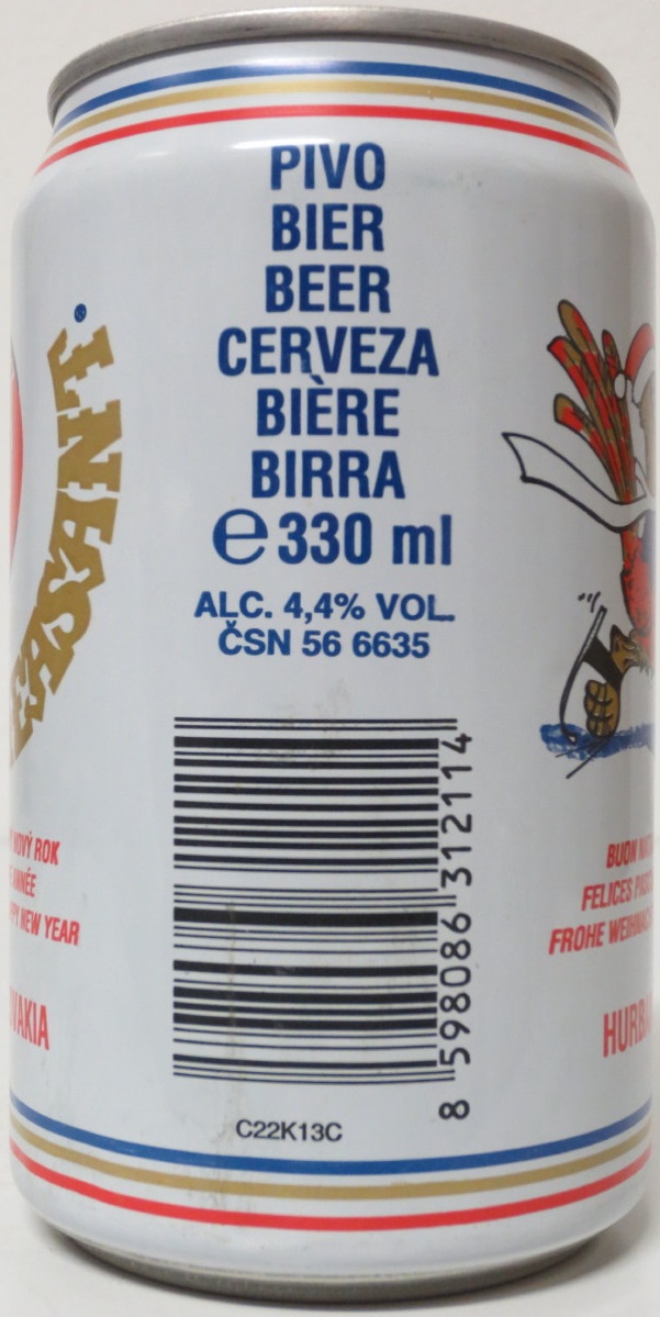GOLDEN PHEASANT VESELÉ VIANOCE A ŠŤASTNÝ NOVÝ ROK (33cl) (B/O)