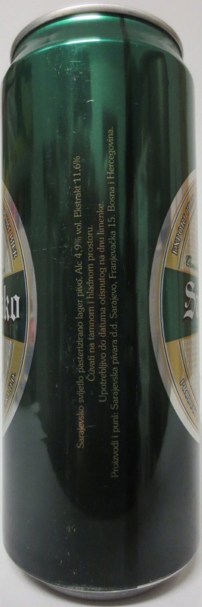 Sarajevo beer (50cl) (B/O)