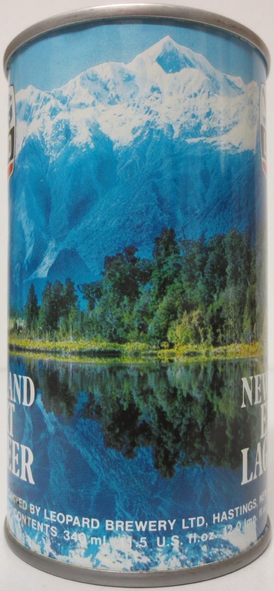 LEOPARD NEW ZEALAND LAGER BEER (SS) (34cl)