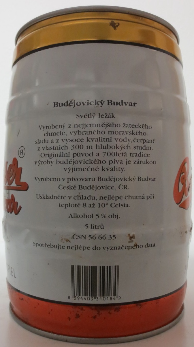 Budějovický Budvar Pivo světové značky 