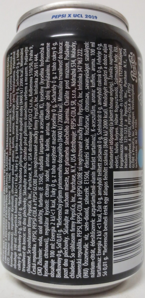 pepsi max FOR THE LOVE OF IT (33cl) (B/O)