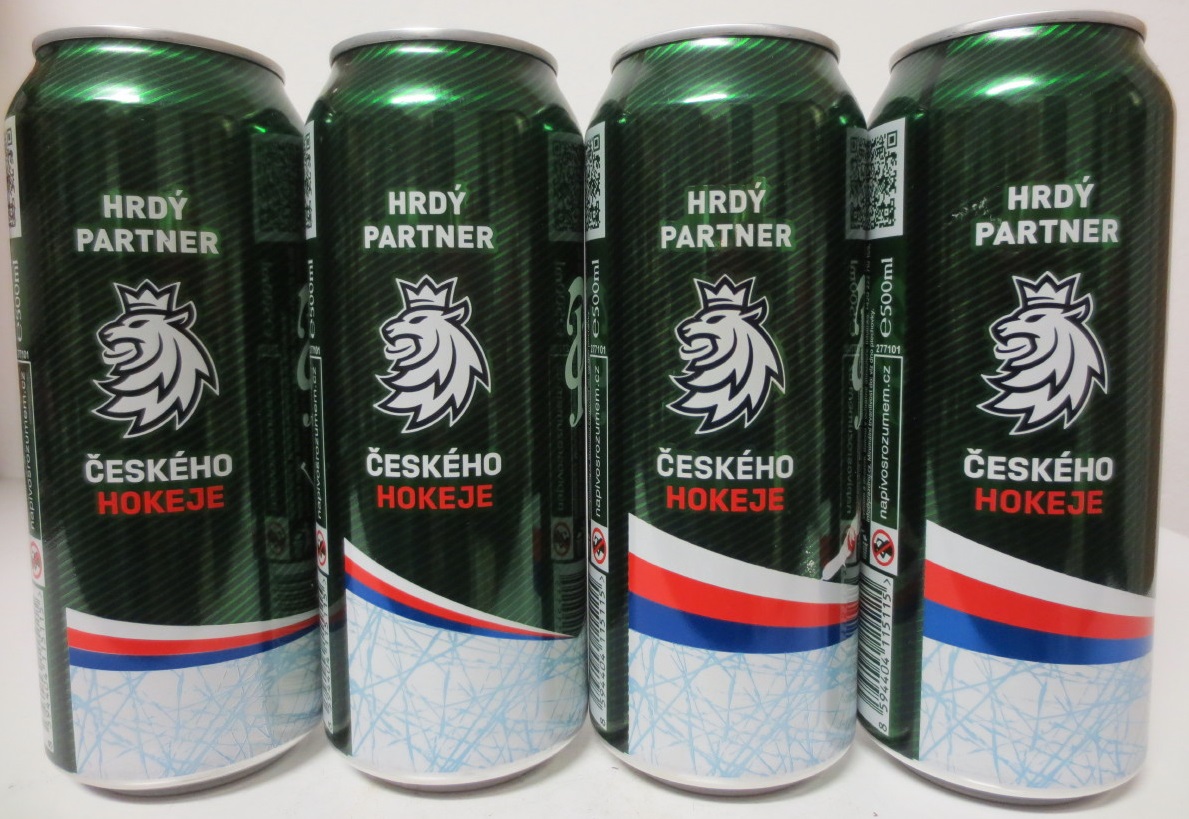 Pilsner Urquell HRDÝ PARTNER ČESKÉHO HOKEJE (50cl) (B/O)