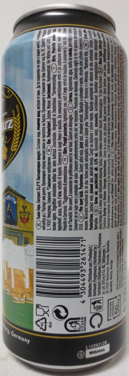 Schwarz Bier (50cl) (B/O) Nr.1 