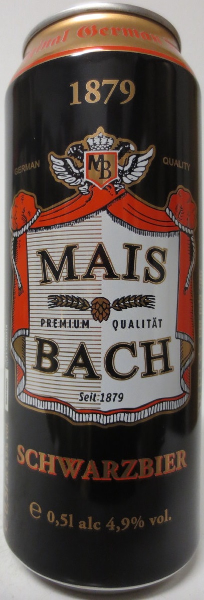 MAIS BACH SCHWARZBIER (50cl)