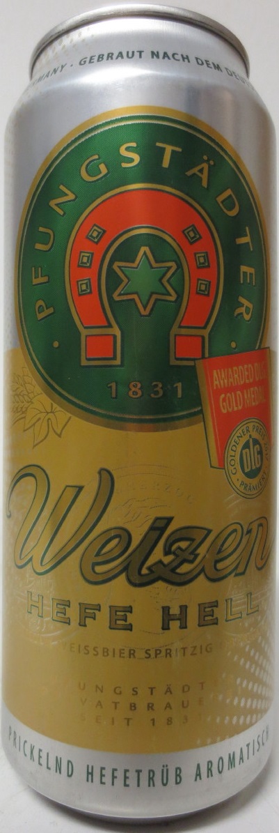 PFUNGSTÄDTER Weizen HEFE HELL (50cl)