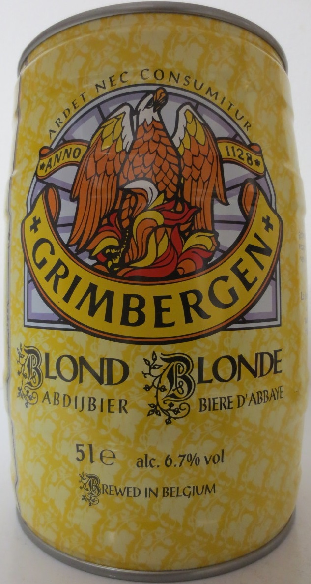 GRIMBERGEN BLOND BLONDE ABDIJBIER BIERE D´ABBAYE