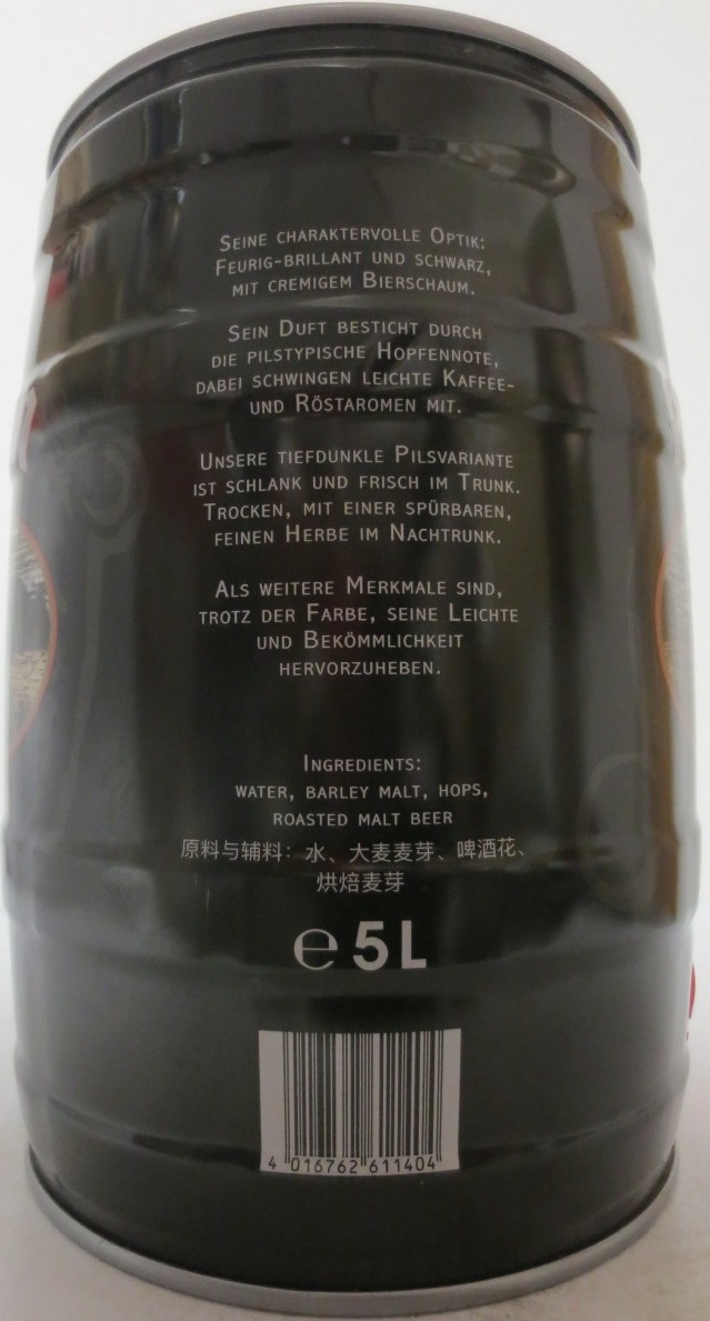 Keyman SCHWARZBIER SEIT 1887