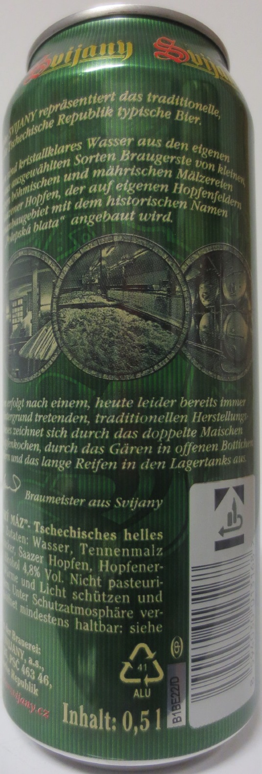 Svijany SVIJANSKÝ MÁZ - Světlý ležák - (50cl) (B/O)