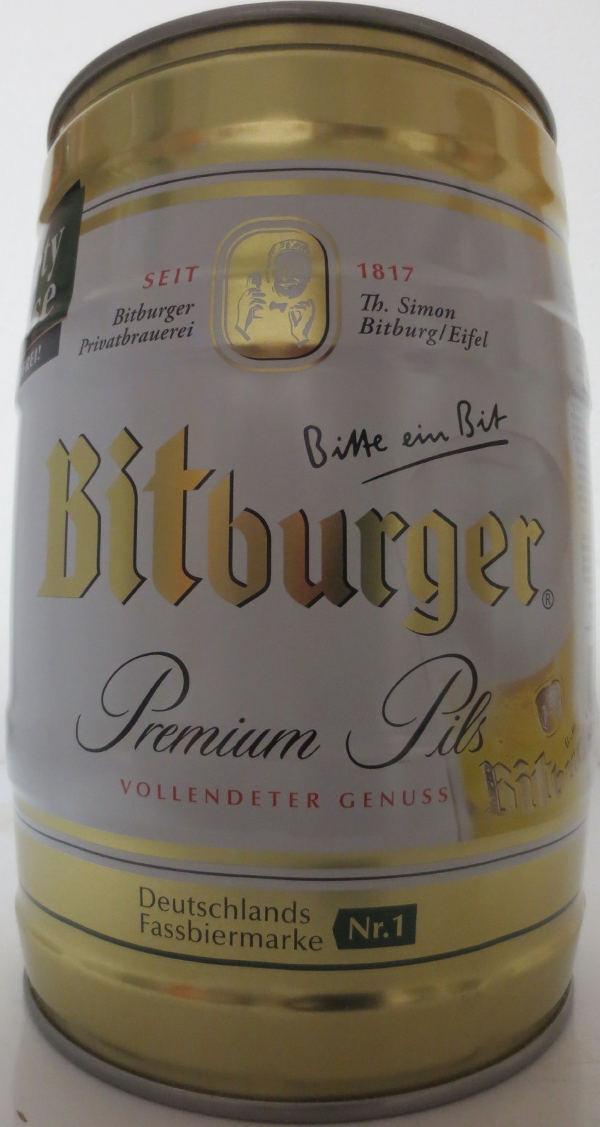 Bitburger Premium Pils VOLLENDETER GENUSS 
