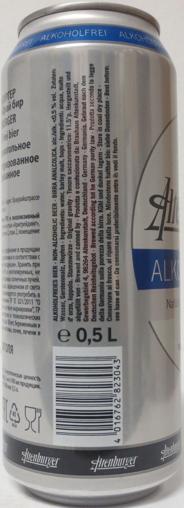 Altenburger ALKOHOLFREIS (50cl) (B/O) Nr.1