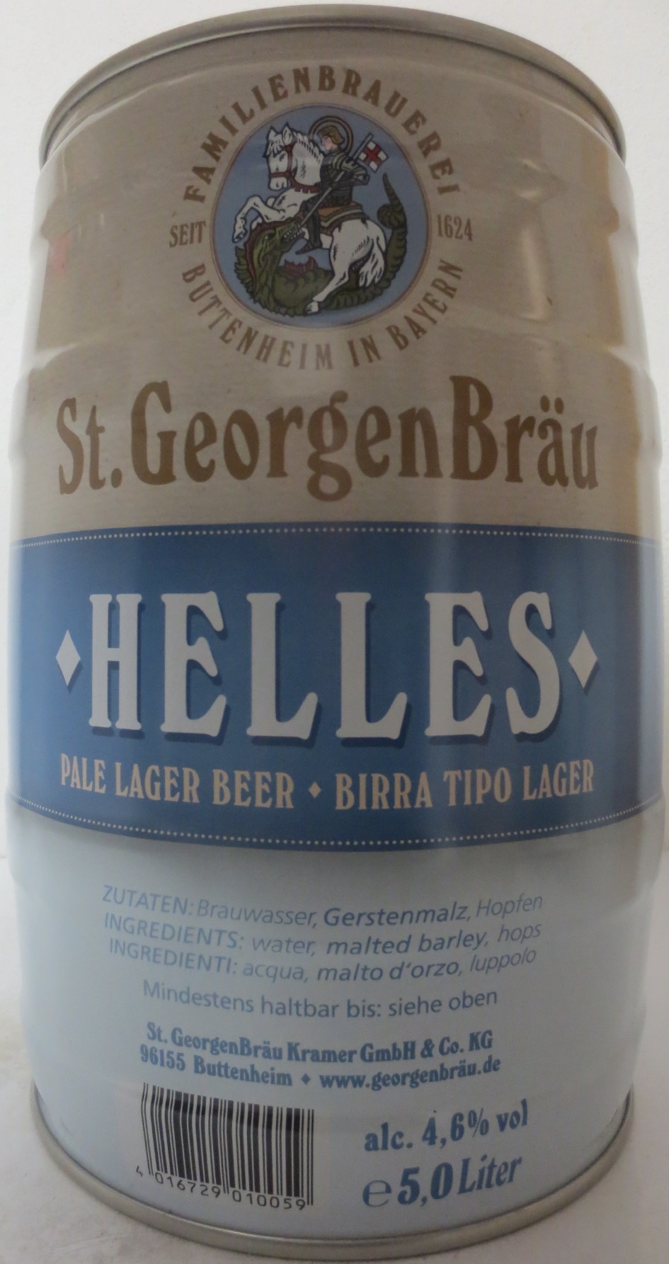 St. Georgen Bräu HELLES BIERSPEZIALITÄT 