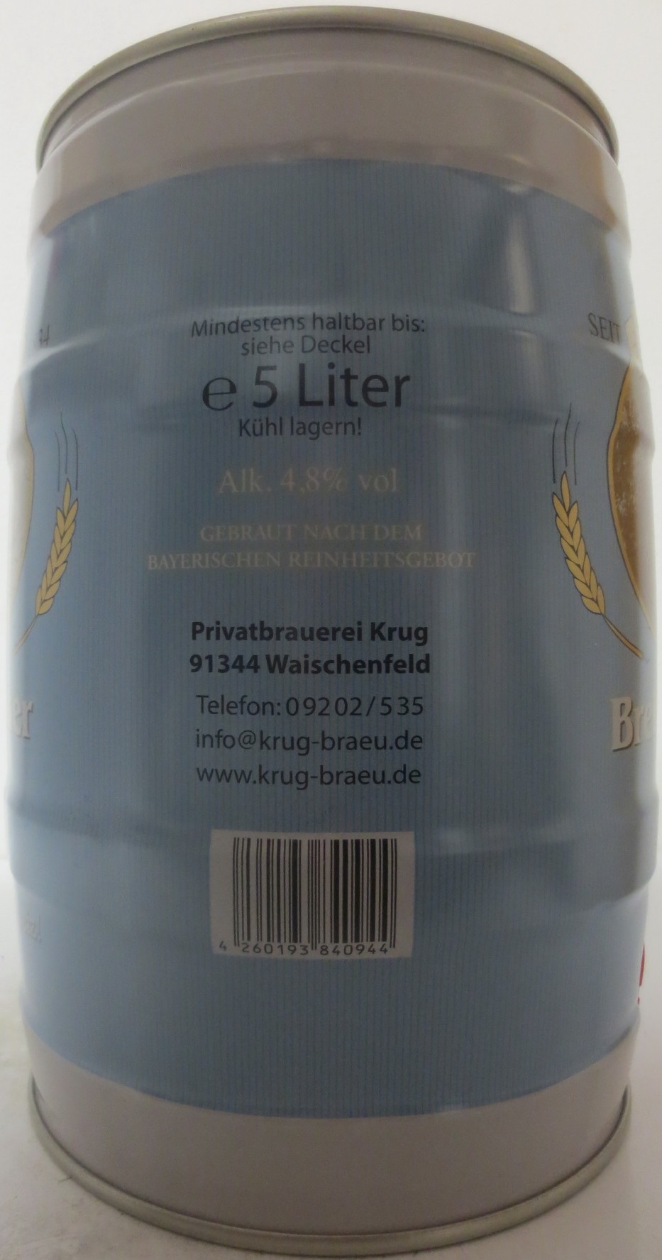 Krüg-Bräu Breitenlesauer Hell 