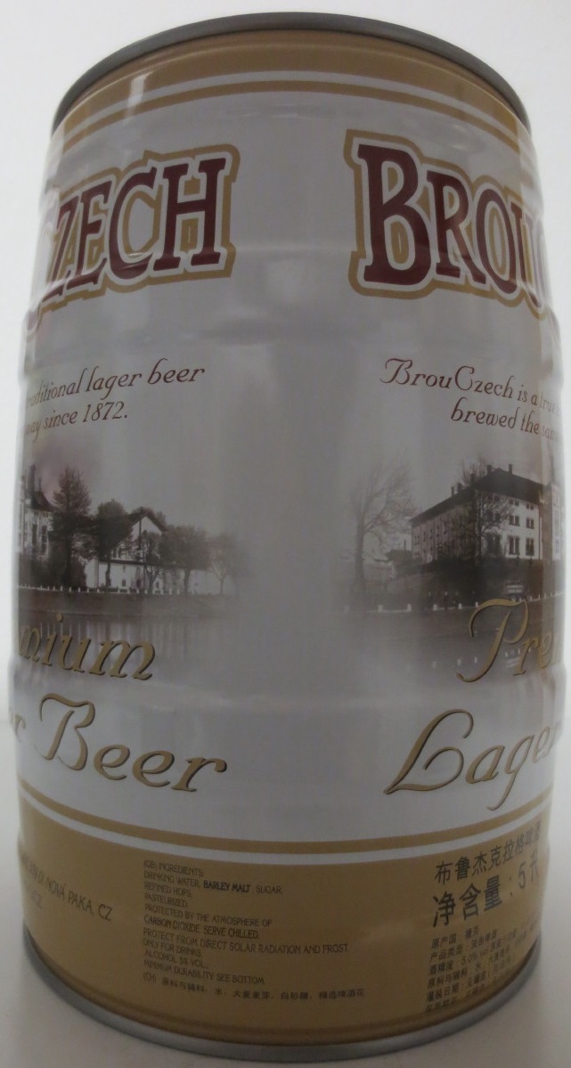 BROUCZECH Premium Lager Beer č.1