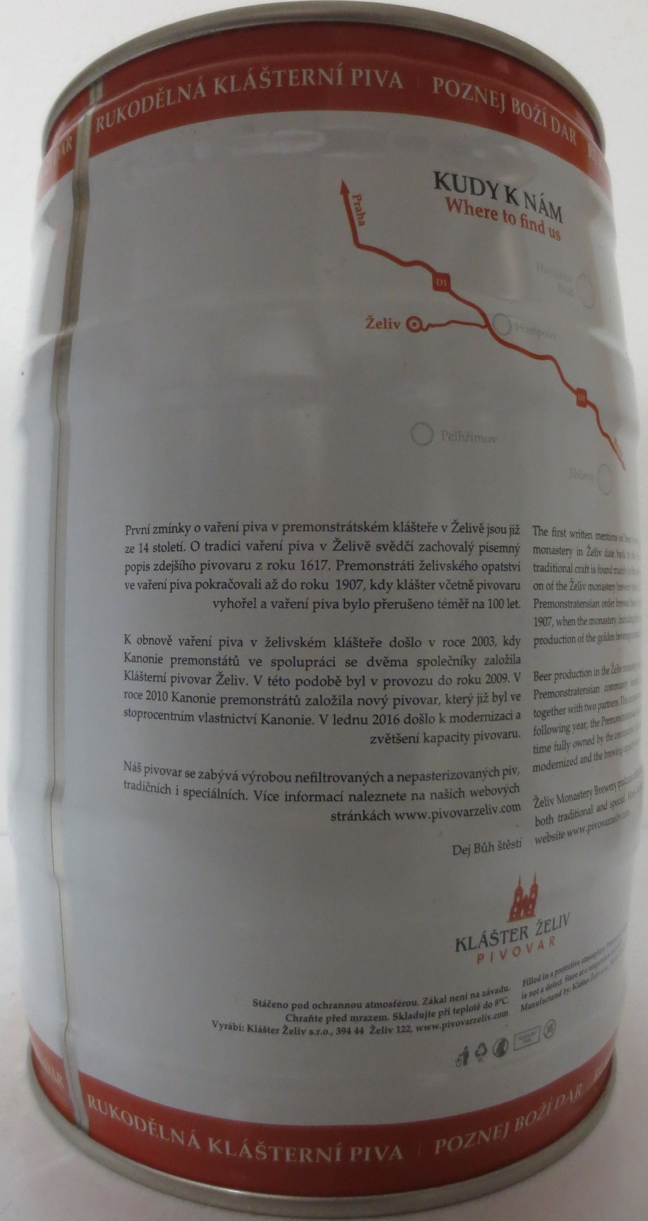 ANNO 1617 KLÁŠTER ŽELIV PIVOVAR č.1