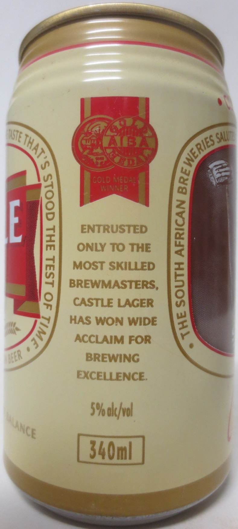 CASTLE LAGER CLIFFIF TOMAS 1963-2000 (35cl) (B/O) 
