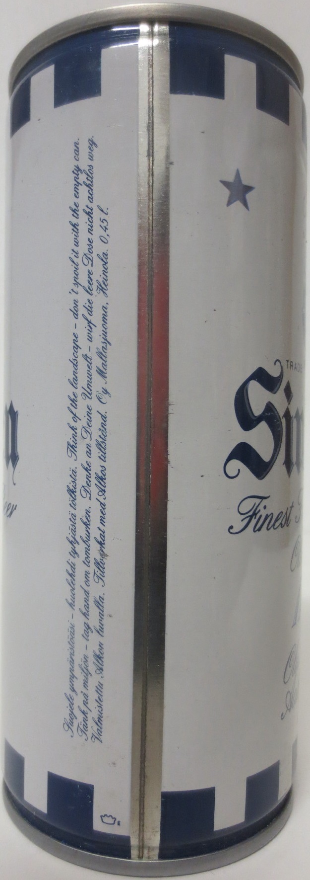 Sininen Finest Finnish Beer Olut Öl III (CS) (45cl) (T/O) Nr.1