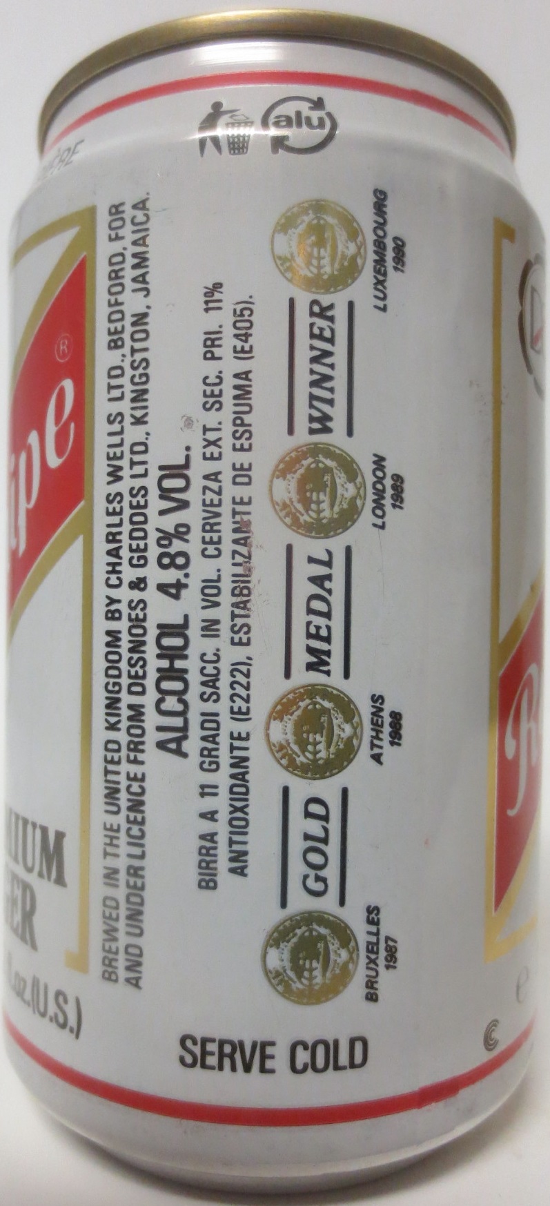 Red Stripe PREMIUM LAGER (33cl) (T/O) 