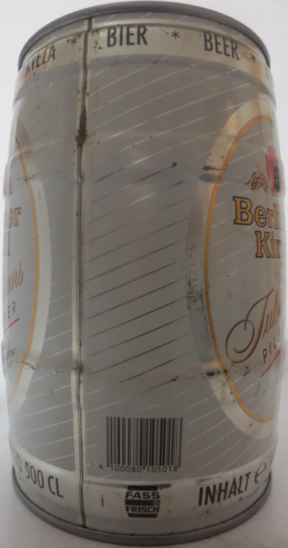 Berliner Kindl Jubiläums PILSENER EXTRA FEIN GEHOPFT Nr.2