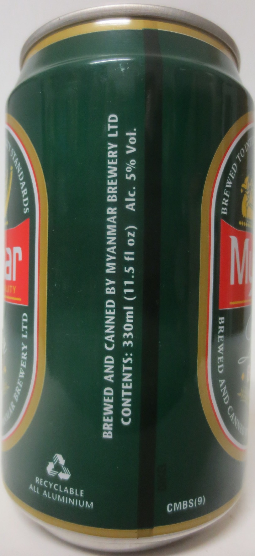 Myanmar Lager BEER (33cl) (B/O) 