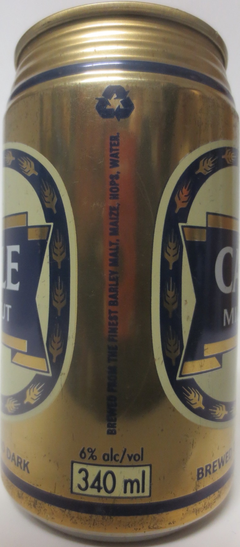 CASTLE MILK STOUT from SWAZILAND (35cl) (B/O) 