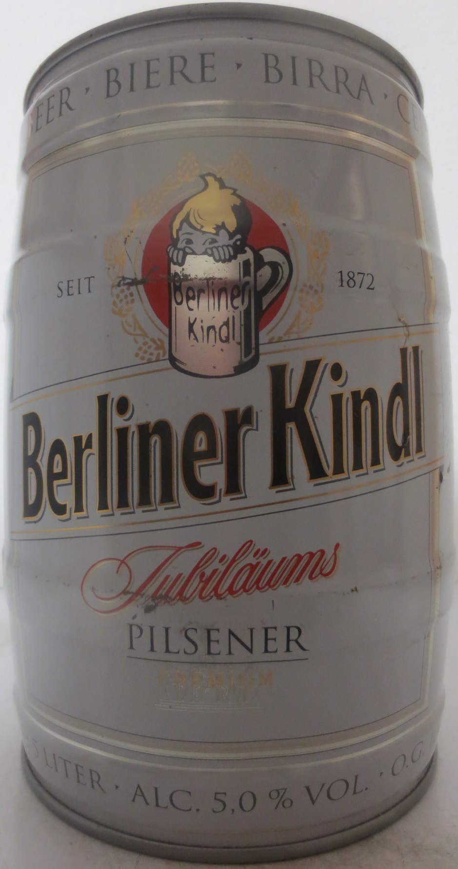 Berliner Kindl Jubiläums PILSENER PREMIUM (5L)  Nr.1
